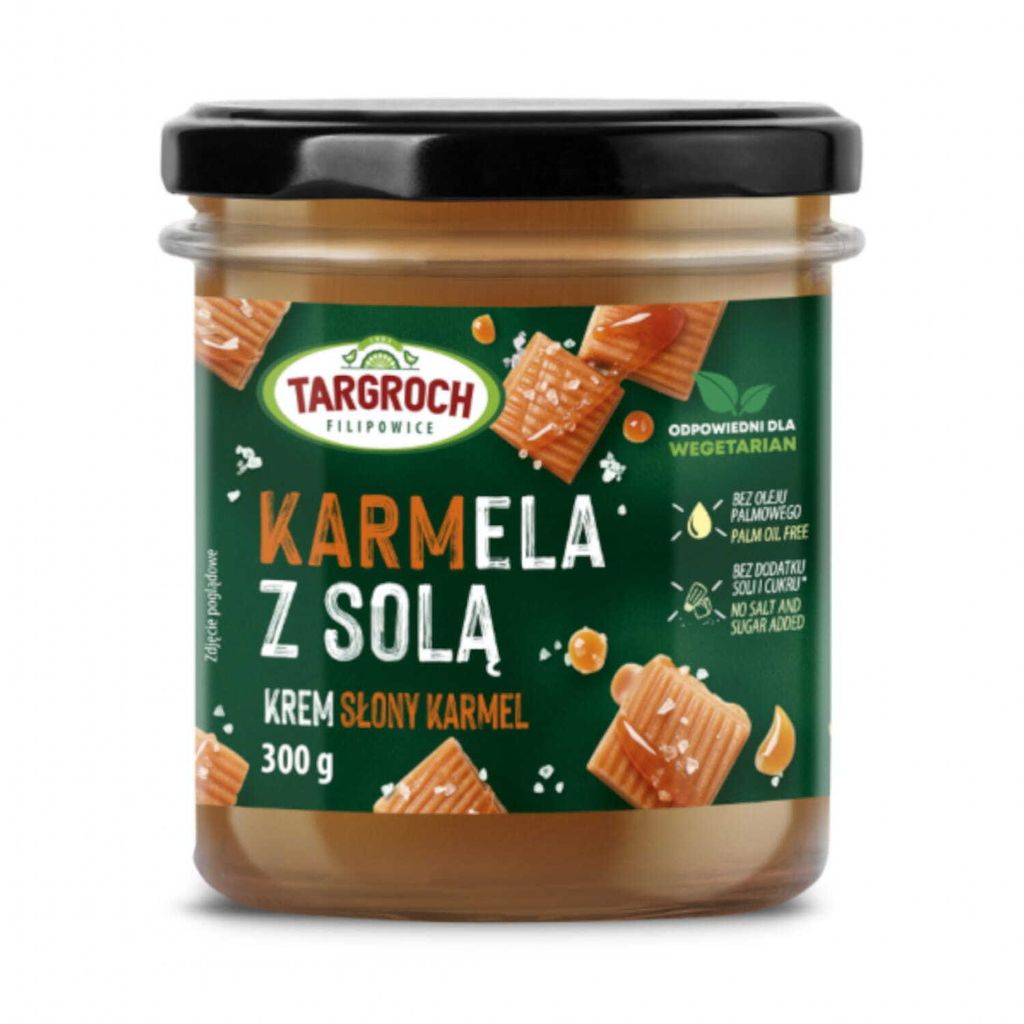 Targroch Salted Caramel Cream 300g