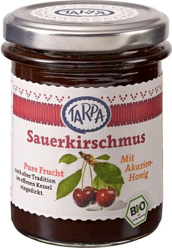 gustiamo Tarpa sour cherry butter 90% -- 220g x 6 - pack of 6 PU