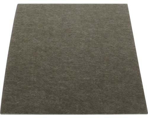 Tarrox felt gliders 210x297x6 mm square brown 1 piece self-adhesive