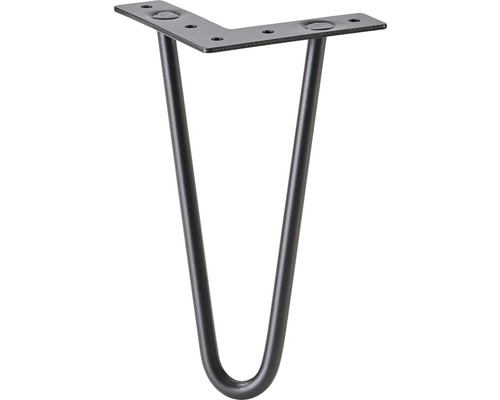 Tarrox furniture foot SPIDER Hairpin Ø 58 x 200 mm black 1 piece