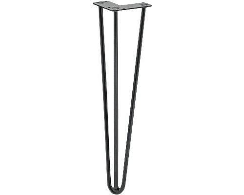 Tarrox furniture foot SPIDER Hairpin Ø 58 x 450 mm black 1 piece