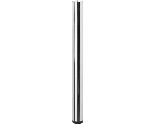 Tarrox table legs set of 4 round 710 Ø 60 mm chrome
