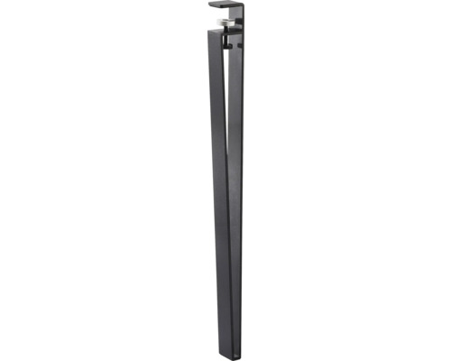 Tarrox table leg Clamp-It 710 mm black 2 pieces
