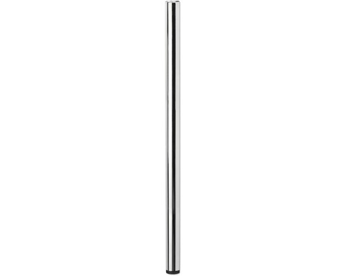 Tarrox table leg round 115 cm Ø60 mm height adjustable, chrome