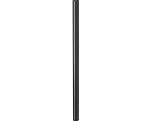 Tarrox table leg round 115 cm Ø60 mm height adjustable, black