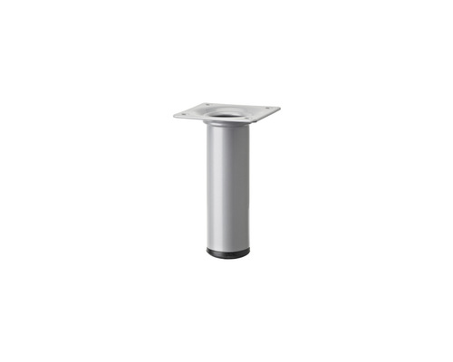 Tarrox table leg round 19 cm Ø60 mm height adjustable, silver