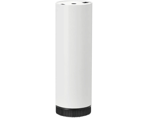 Tarrox table leg round 19 cm Ø60 mm height adjustable, white