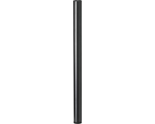 Tarrox table leg round 87 cm Ø60 mm height adjustable, black