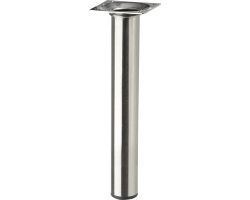 Tarrox table leg round Ø 30 x 300 mm, stainless steel decor