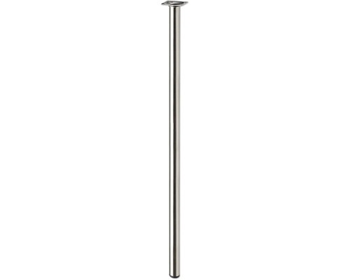 Tarrox table leg round Ø 30 x 700 mm, stainless steel decor