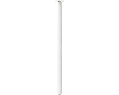 Tarrox round table leg Ø 30 x 700 mm, white