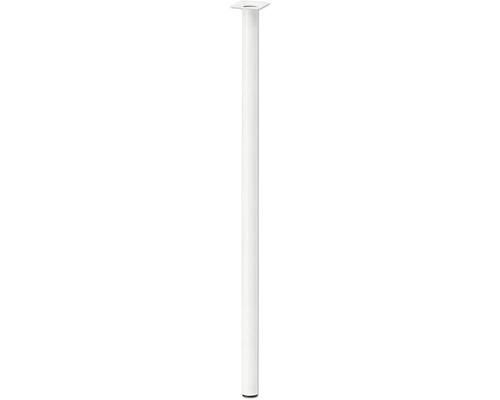 Tarrox round table leg Ø 30 x 900 mm, white