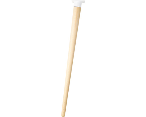 Tarrox table leg SCANDIA Balance Ø 24-48 x 710 mm wood beech white lacquered 1 piece