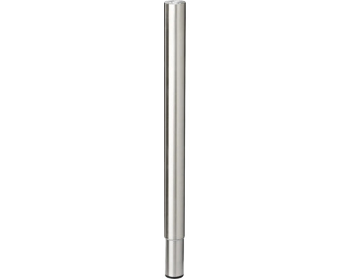 Tarrox table leg adjustable 60-90 cm Ø50 mm, stainless steel decor