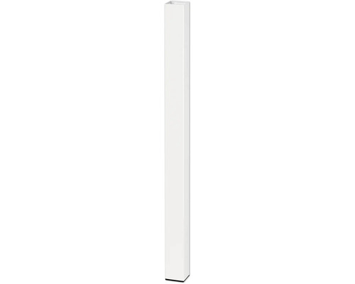 Tarrox square table leg 50x50x870 mm white 1 piece