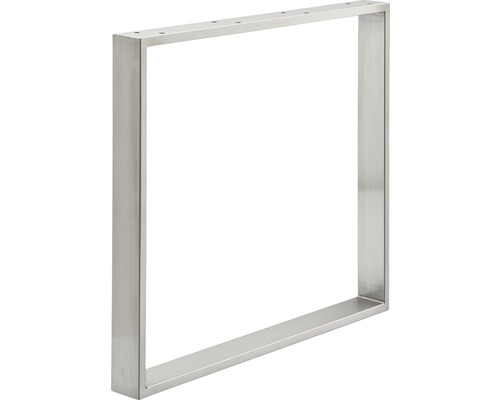 Tarrox table frame 800 x 722 x 80 mm stainless steel 2 pieces