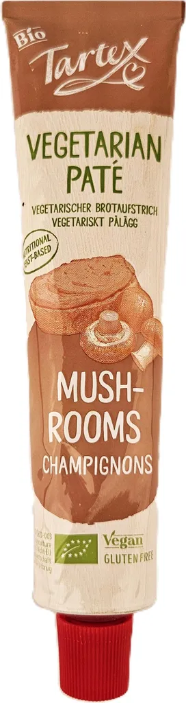 Tartex Tube Pastete Mushroom 200g