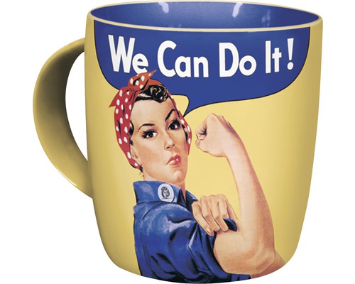 Nostalgic-Art Cup We can do it 0.33 l 8.5x8.5x9 cm