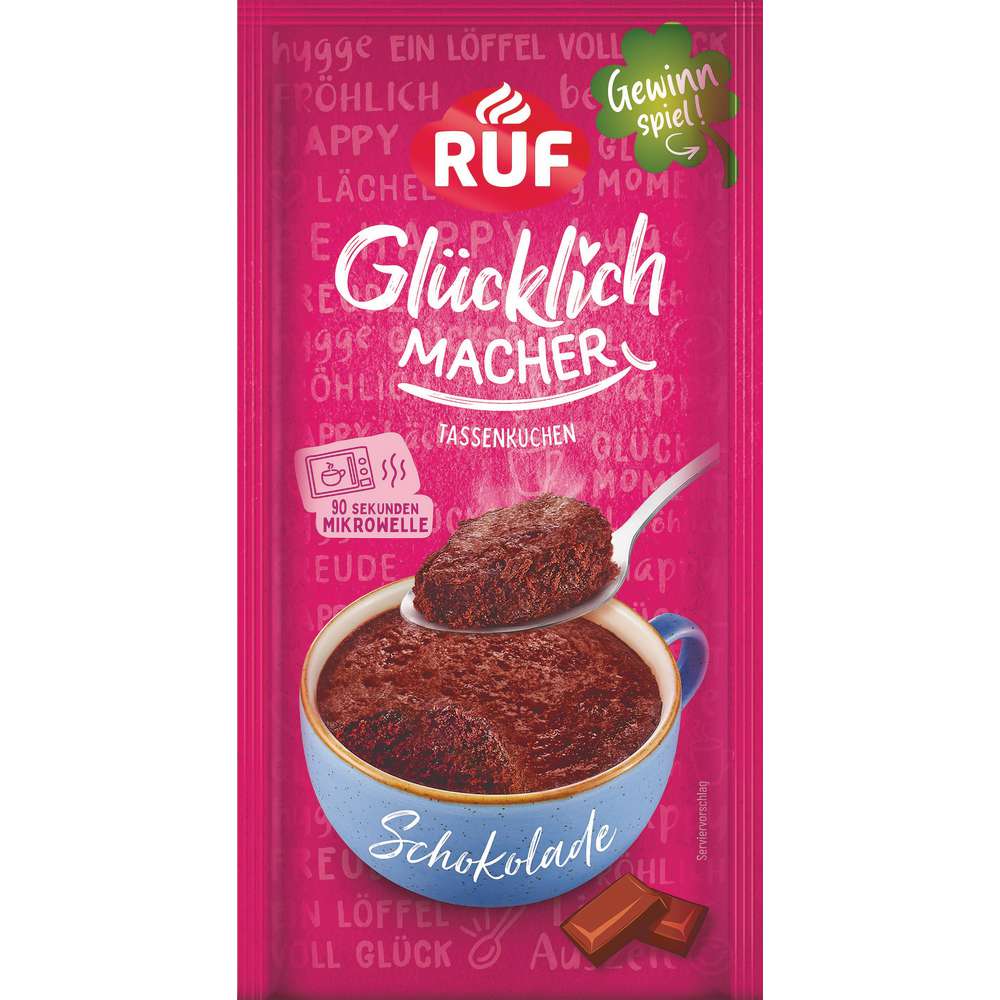 Mug cake chocolate, happiness maker