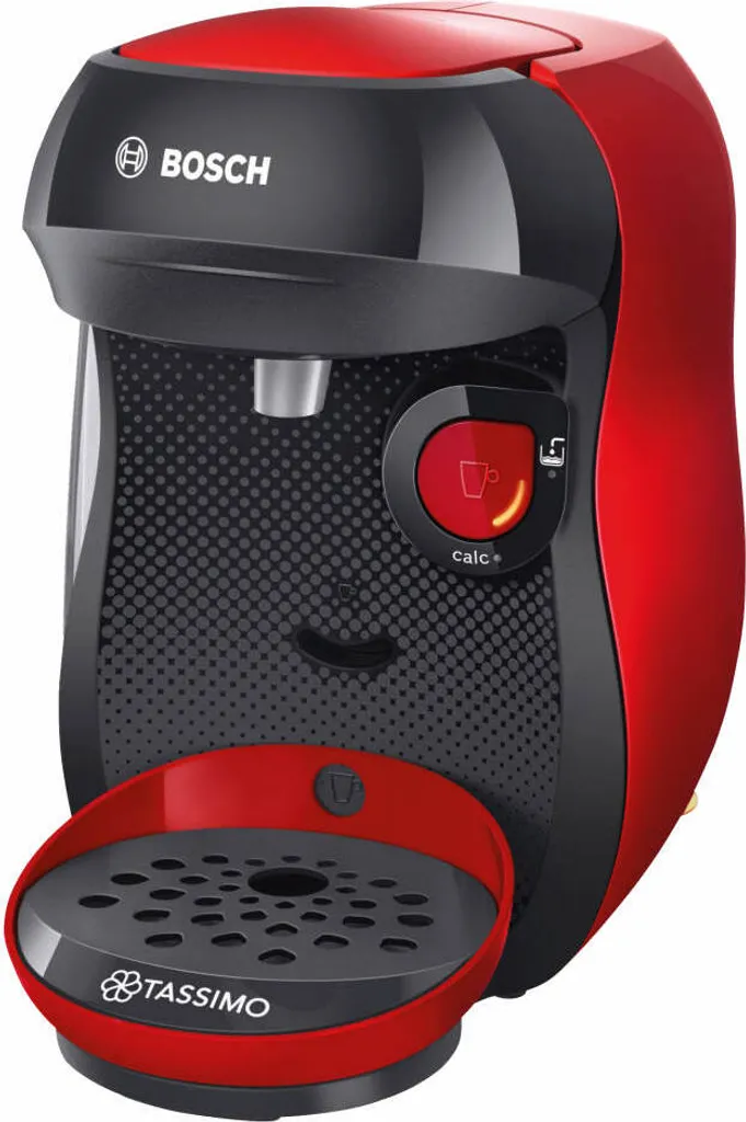 TASSIMO Coffee Capsule Machine Happy TAS1003, red