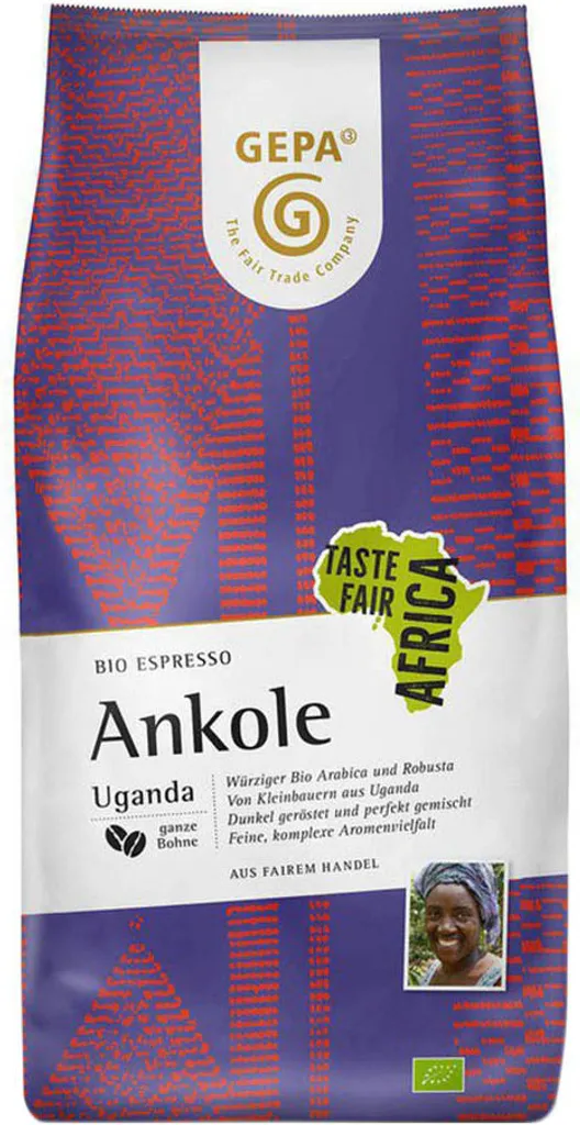 Gepa Taste Fair Africa Ankole - Espresso whole bean 1kg