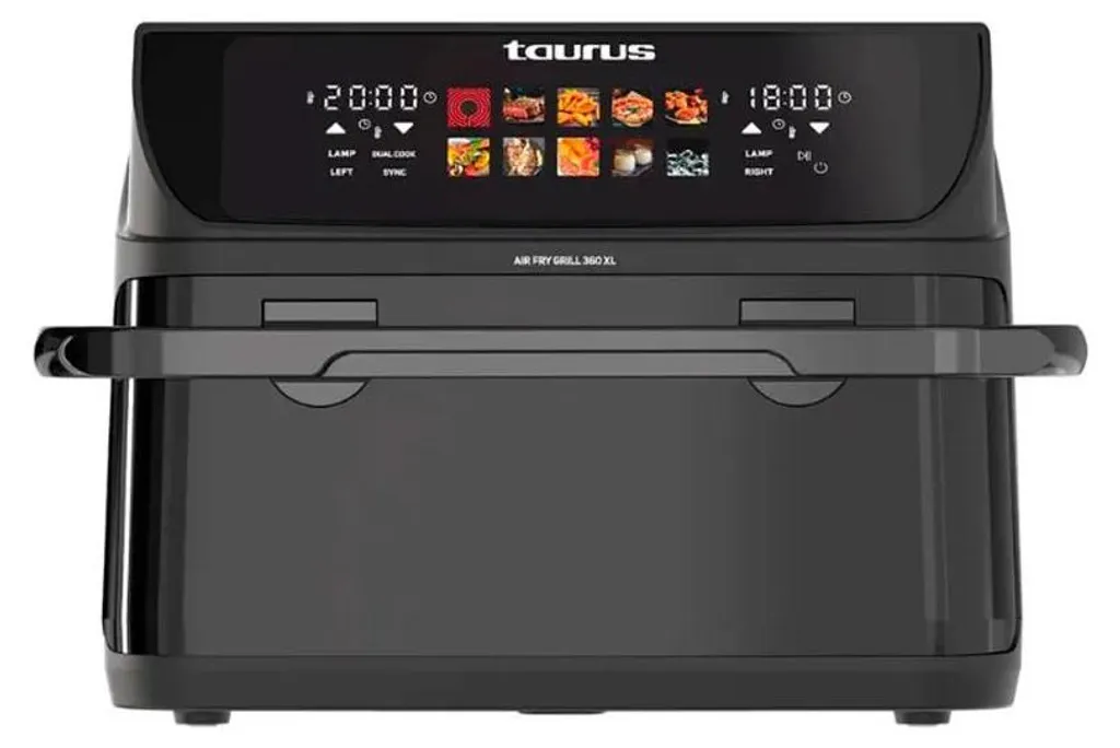TAURUS Fat-free deep fryer with long basket and grill 973004000