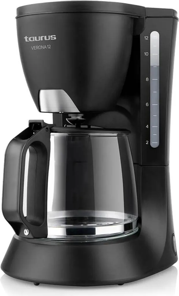 TAURUS Coffee Maker 12 Cups Black