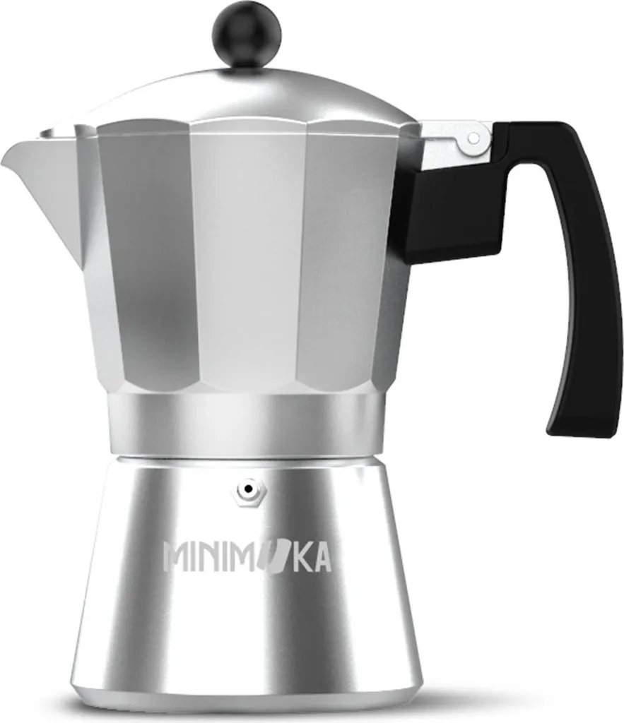 Taurus Minimoka 12 KCP90012 Moka Pot 12 Cups Aluminium Silver