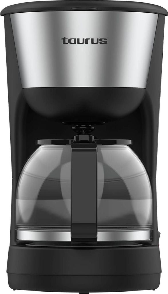 Taurus - Verona Inox drip coffee maker | 1000W | 12 cups | Pure Coffee Technology | Reusable and removable filters | Glass carafe | Stainless steel finish | Hot plate | Auto off