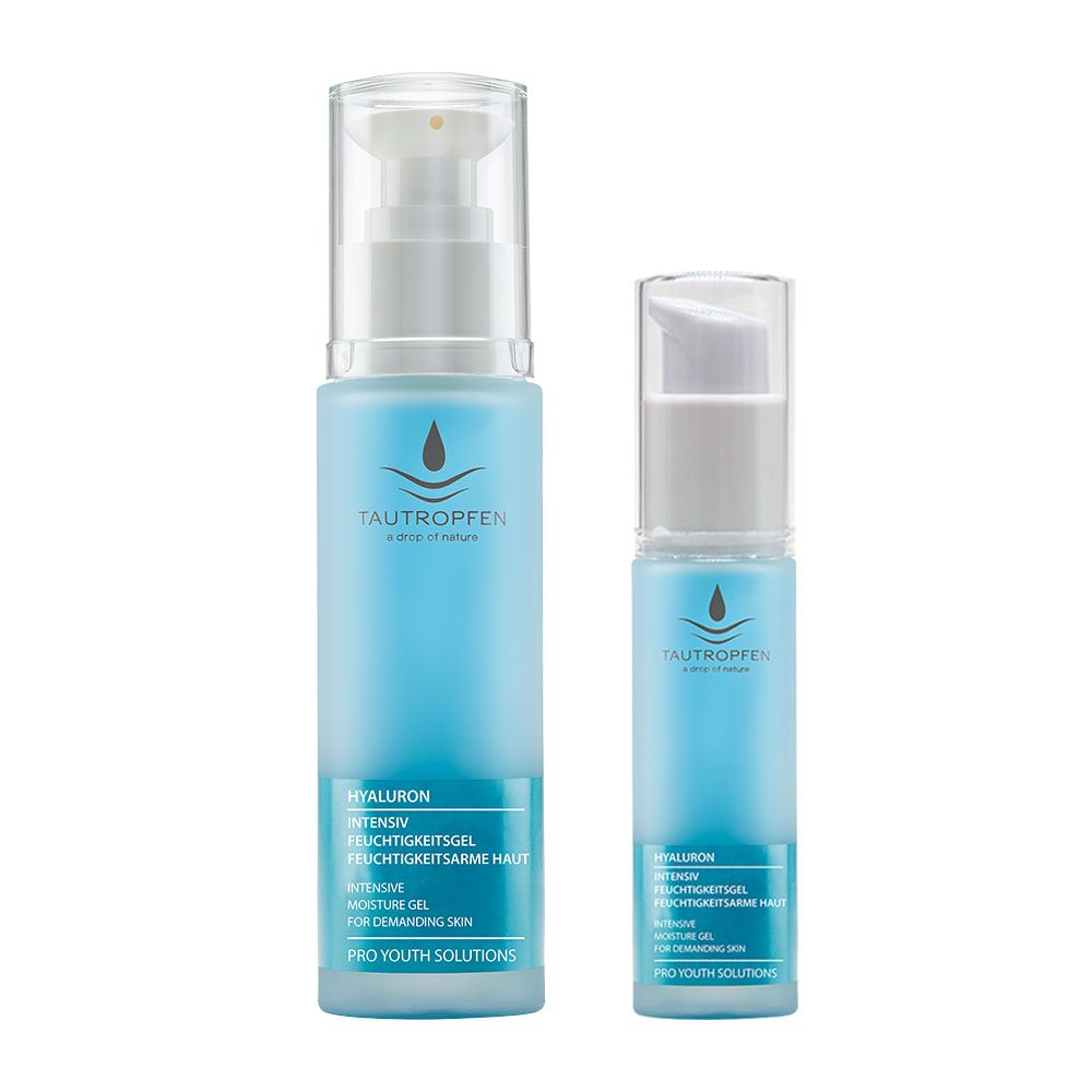 TAUTROPFEN Hyaluron Intensiv Feuchtigkeitsgel + 10 ml Größe GRATIS 60 ml