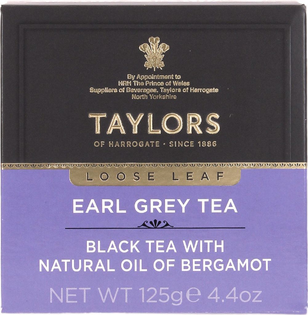 Taylors of Harrogate Earl Gray Leaf Tea 125g (loose) 125g