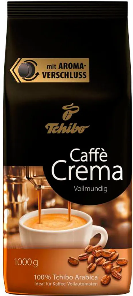 Tchibo Caffè Crema Full-bodied whole bean, 1 kg 1000g