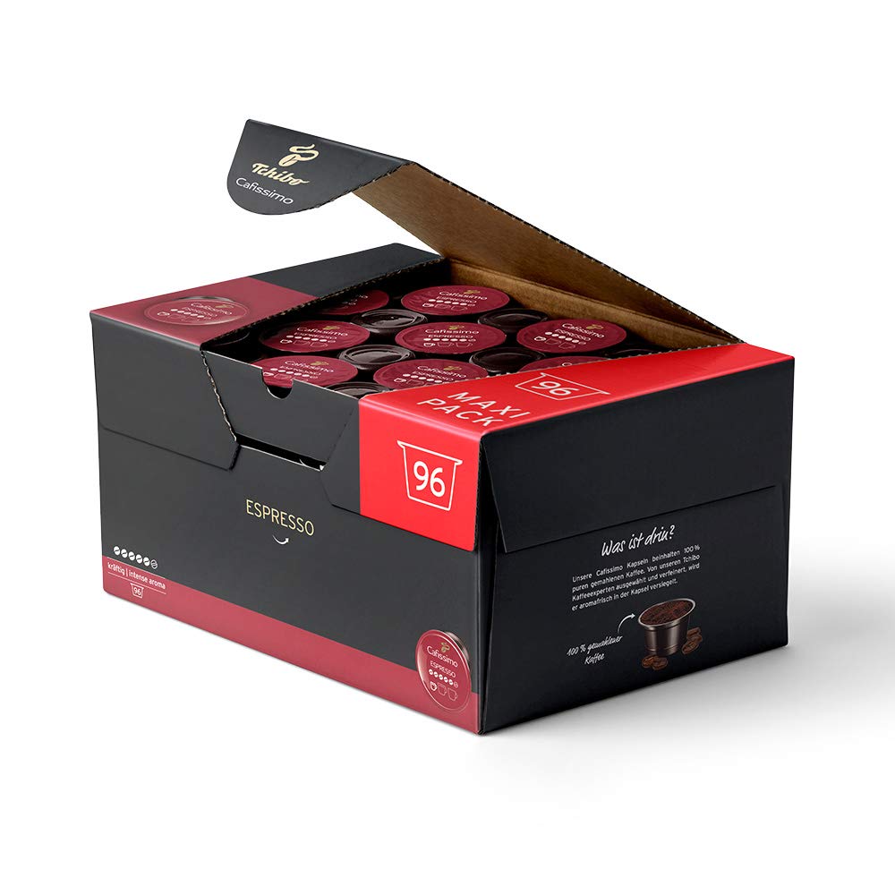 Tchibo Cafissimo Espresso powerful capsules.
