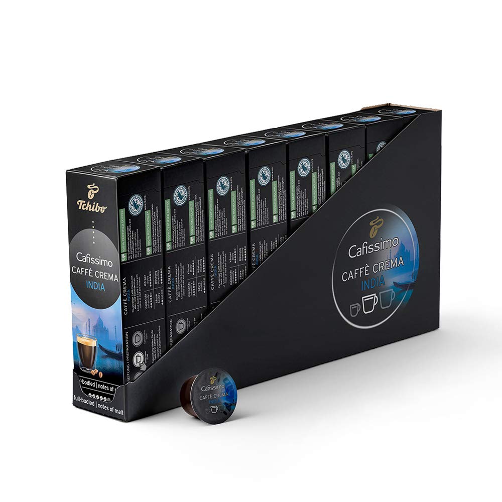 Tchibo Cafissimo Caffè Crema India – 80 capsules