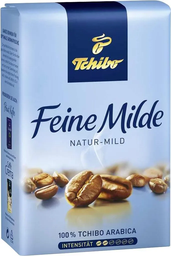 Tchibo Fine Mild 100% Tchibo Arabica natural mild whole bean (500 g) 500g