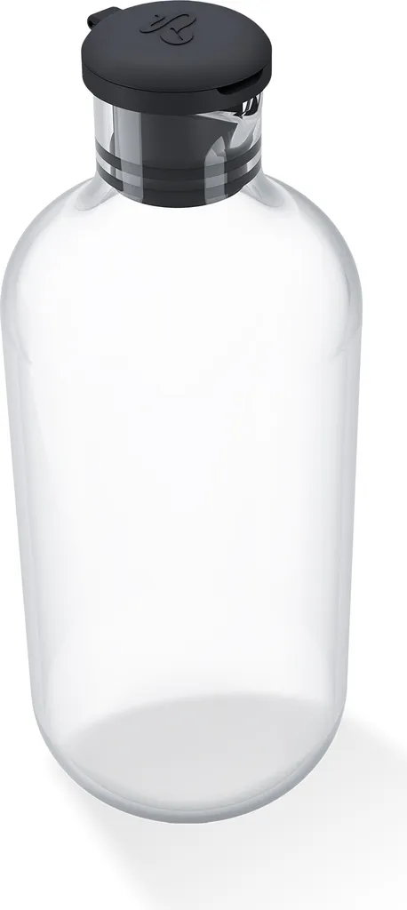 Tchibo milk carafe, perfectly fitting for the Esperto Pro fully automatic coffee machine, milk container for 600ml milk, dishwasher-safe, including cleaning brush, glass