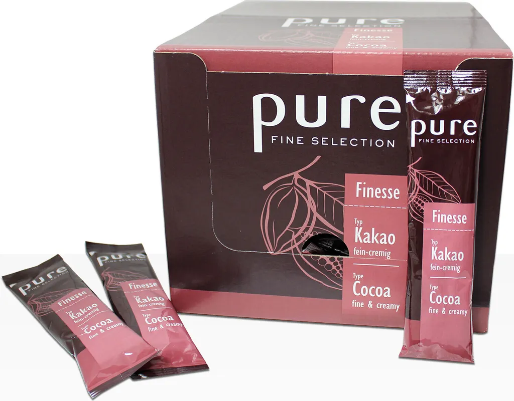 Tchibo Pure Fine Selection Finesse 75 x 25g, instant cocoa portion sticks
