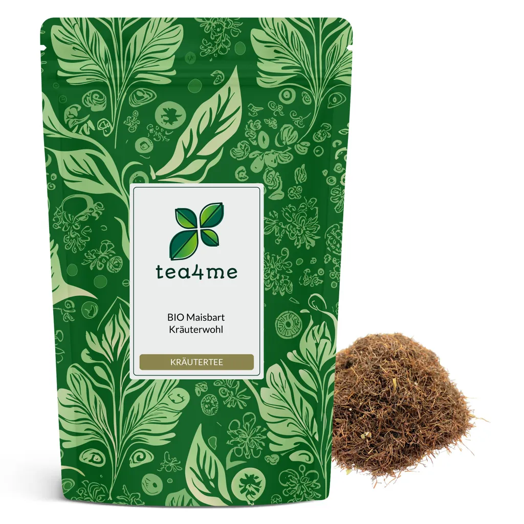 1000tees.de tea4me Organic Corn Silk Herbal Tea 35g