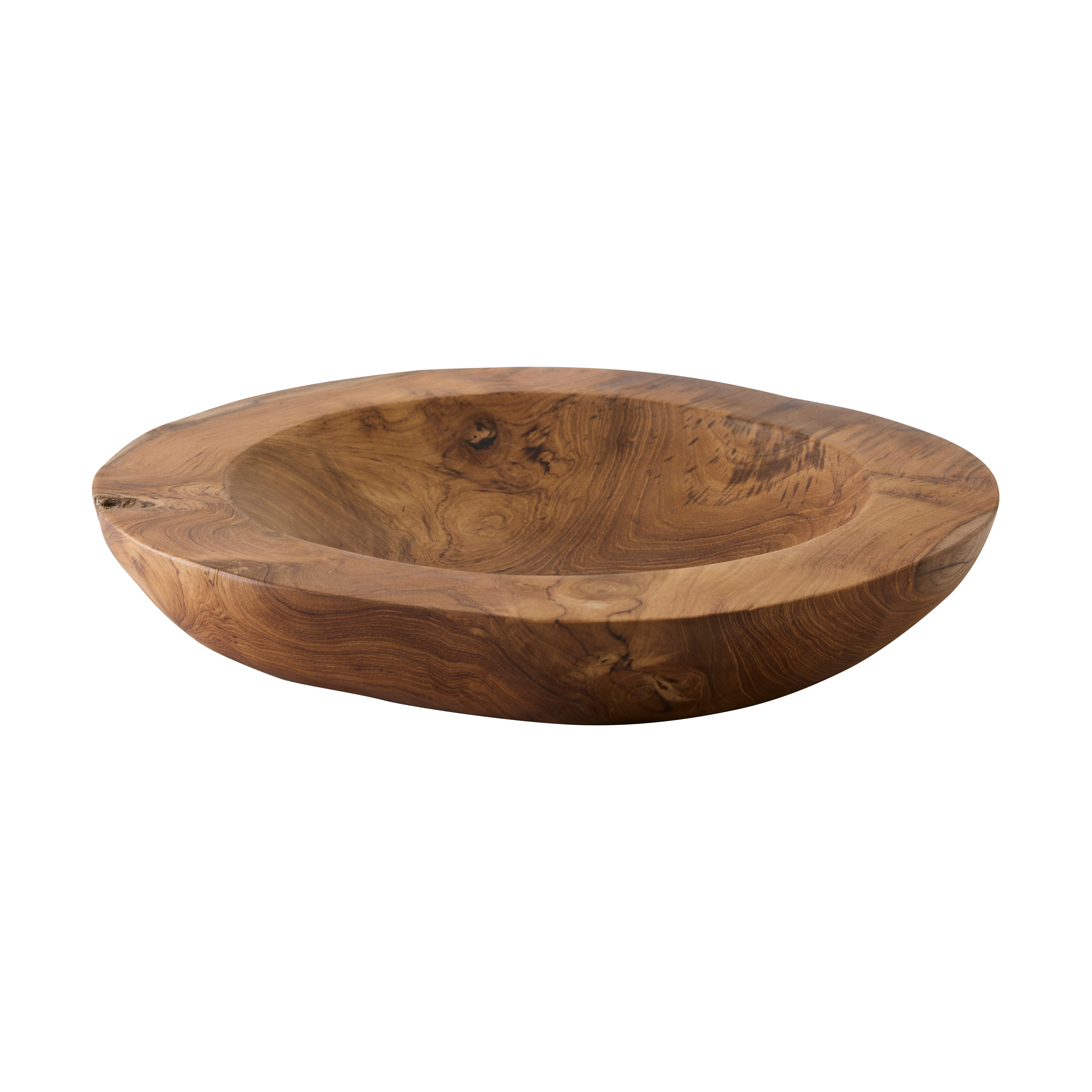tell-me-more Teak serving bowl