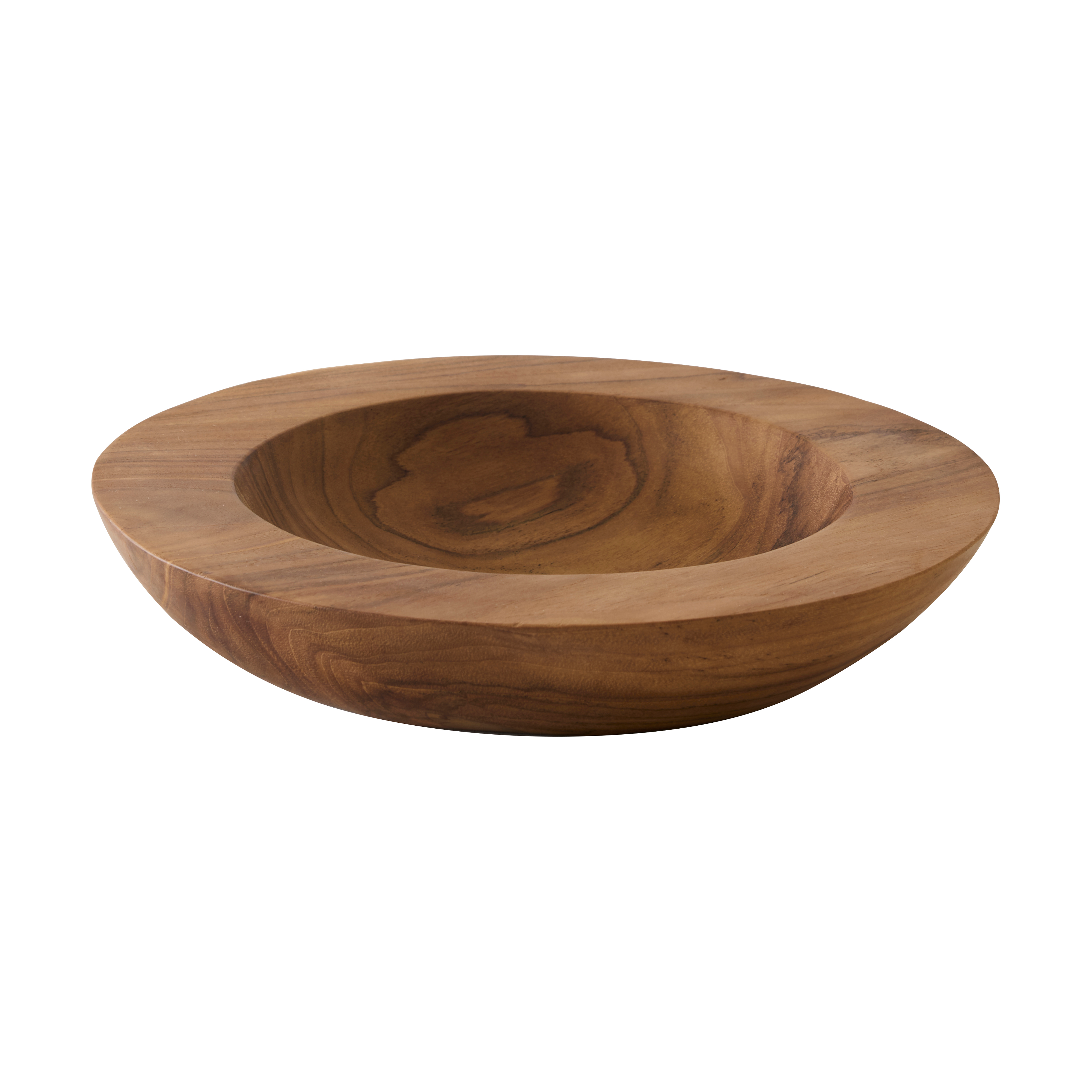 tell-me-more Teak serving bowl
