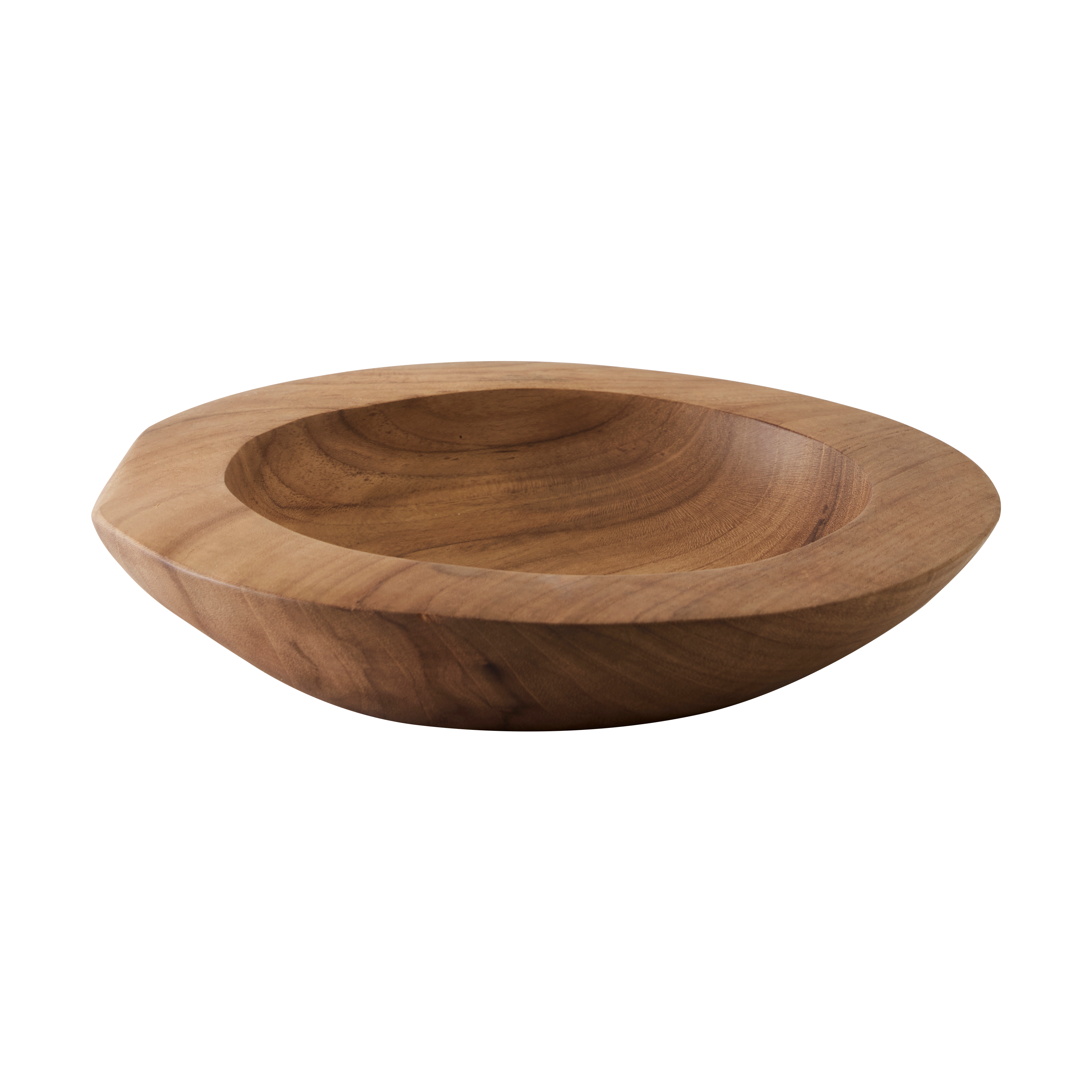 tell-me-more Teak serving bowl