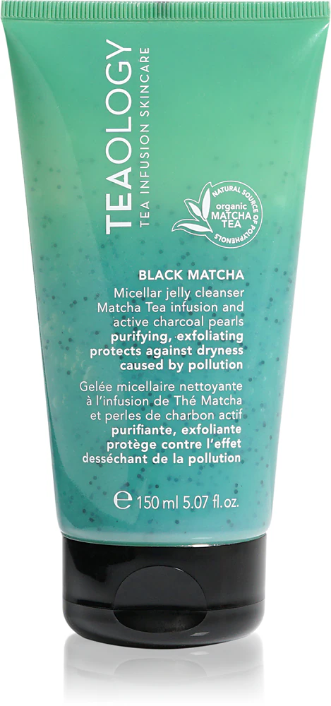 Teaology Cleansing Black Matcha Micellar Jelly Cleanser micellar cleansing emulsion with peeling effect
