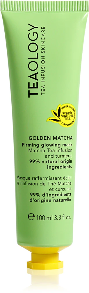 Teaology Cleansing Golden Matcha Firming Glowing Mask moisturizing mask for very dry skin