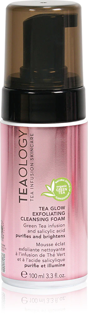 Teaology Cleansing Tea Glow Exfoliating Cleansing Foam Peeling Cleansing Gel