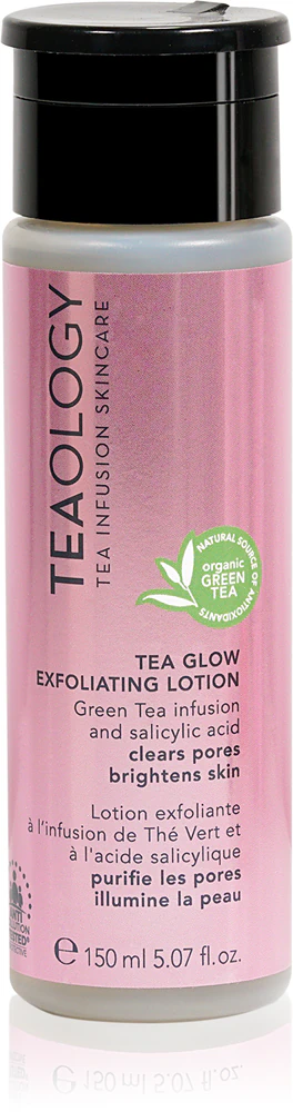 Teaology Cleansing Tea Glow Exfoliating Lotion gentle exfoliating milk