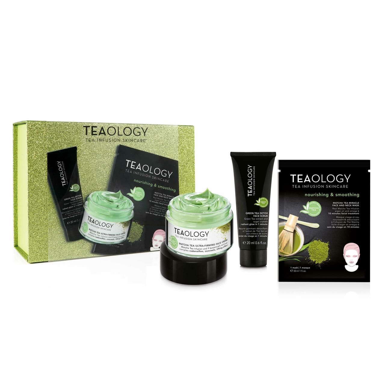 Teaology, Hydra. and Nour. Beauty routine set 3 St