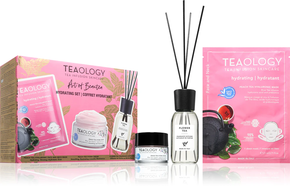 Teaology Peach Tea Hydrating Set Gift Set