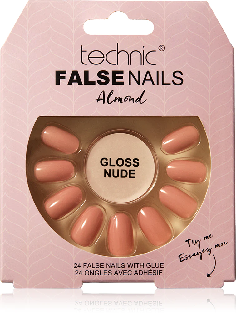 Technic Cosmetics False Nails Almond artificial fingernails 1.5ml
