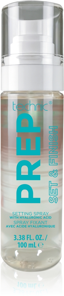 Technic Cosmetics Prep Set & Finish Fixing Spray with moisturizing effect