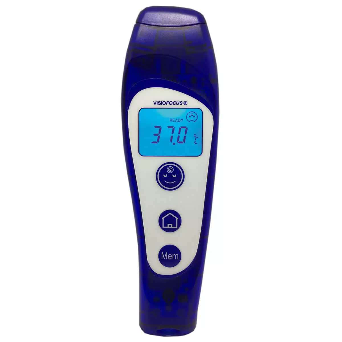 Tecnimed VisioFocus Pro infrared thermometer, Dimensions: L 14.4 x W 4.4 x H 2.2 cm without batteries